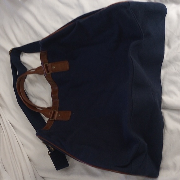 Polo by Ralph Lauren Men's Navy and Brown Bag - Picture 2 of 5